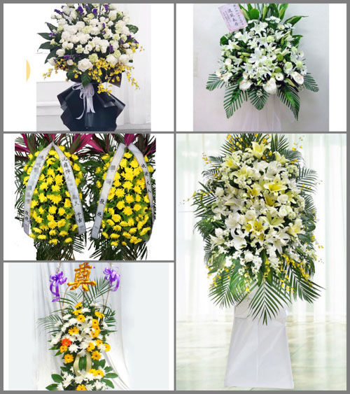 福建三明永安市贡川镇南坂村白事花篮预定